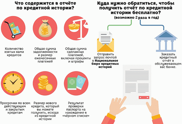 Что содержится в кредитной истории