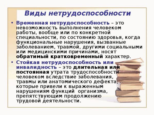 Определение нетрудоспособности: понятие, гарантии и компенсации работникам